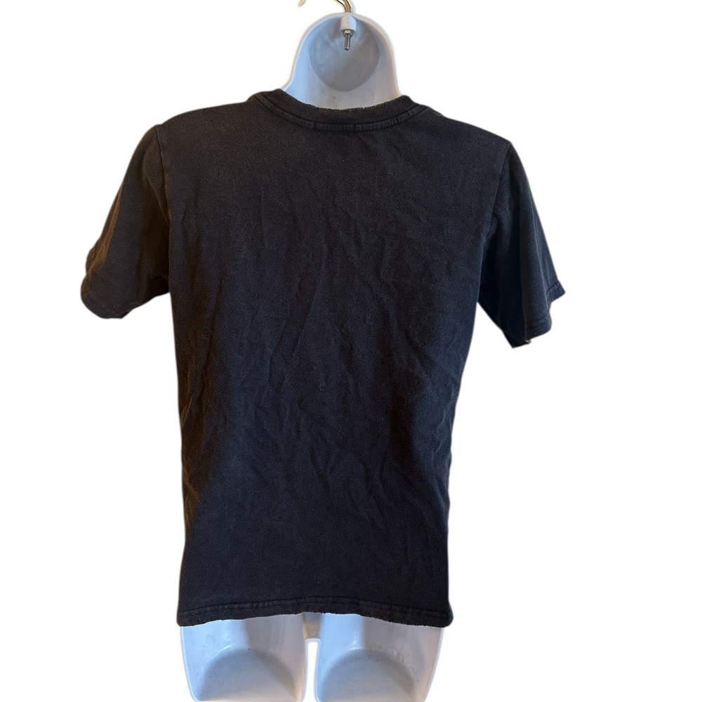 Zutter Tiger Graphic Tee Size Small Washed Black Short Sleeve Relaxed Fit Soft - Picture 6 of 11